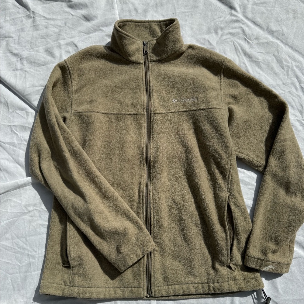 Columbia Men's Olive Fleece Jacket
